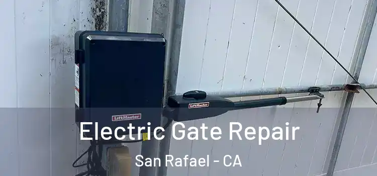  Electric Gate Repair San Rafael - CA